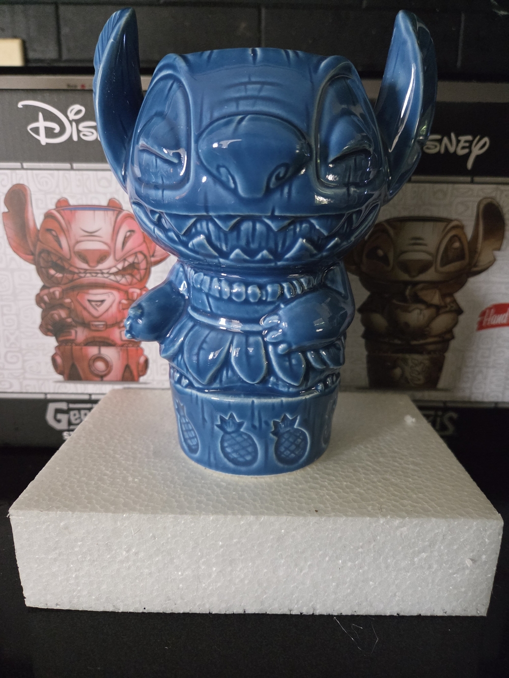Disney Stitch Blue Ceramic Tiki Mug